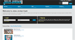 Desktop Screenshot of julesjordancash.com